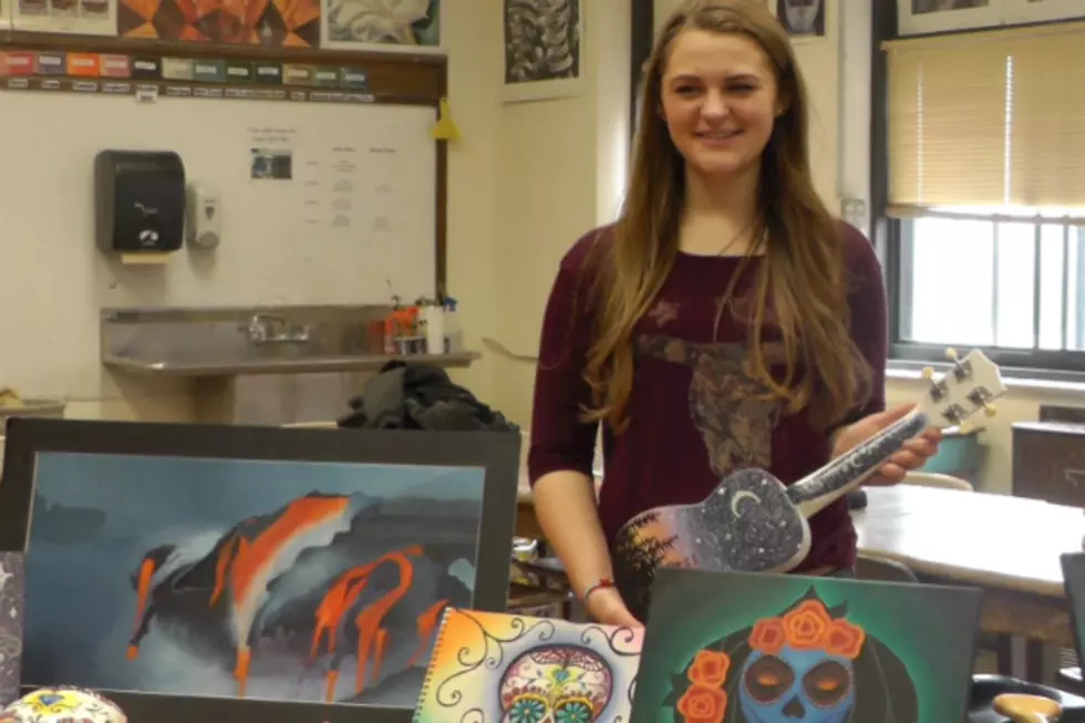 Amazing Artwork and Temporary Tattoos, Izzie Yaggie-Heinen is an All-Star Student [VIDEO]
