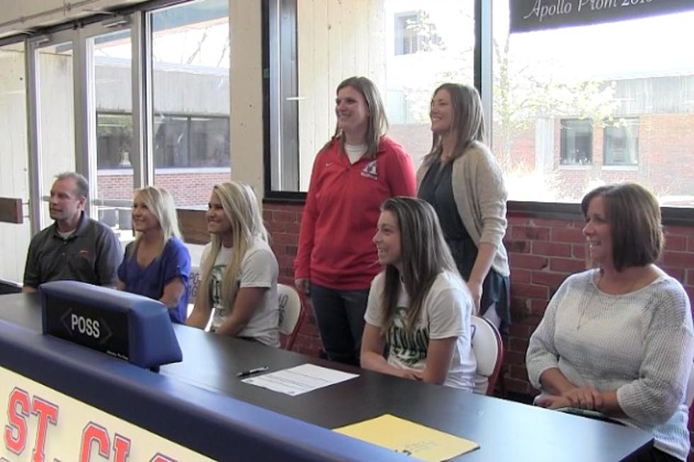 Apollo Volleyball Duo Signs With St. Cloud Technical and Community College [VIDEO]
