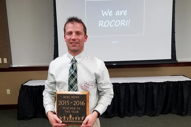 Mike Rowe Named ROCORI District Teacher Of The Year