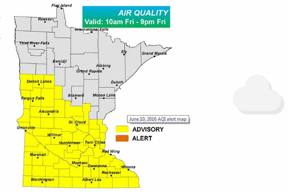 St. Cloud Included in Air Pollution Health Advisory