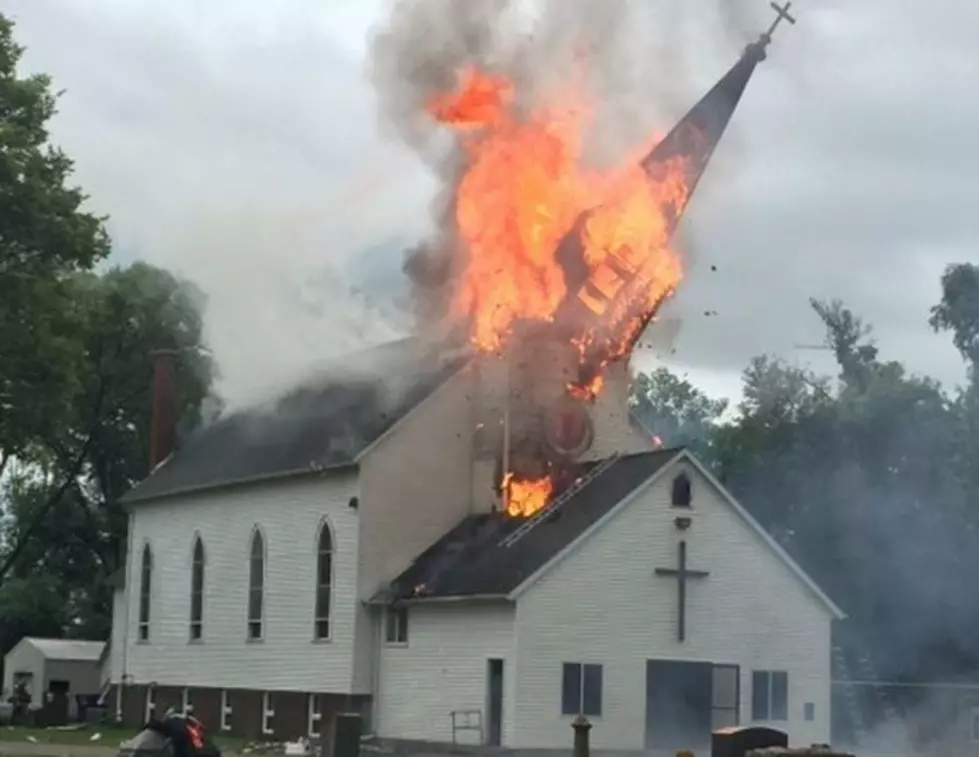 Church Hopes To Rebuild After Lightning Strike, Fire