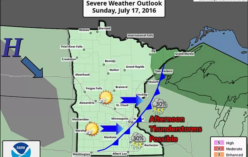 UPDATED: Strong Storms Possible Again This Weekend