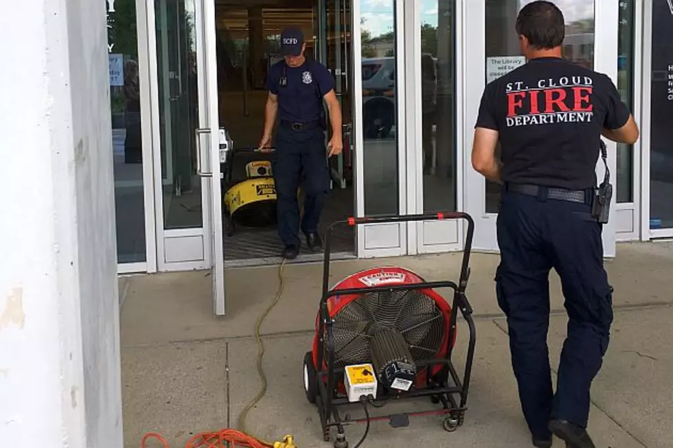 Alleged Arsonist Starts St. Cloud Library Fire [PHOTOS]