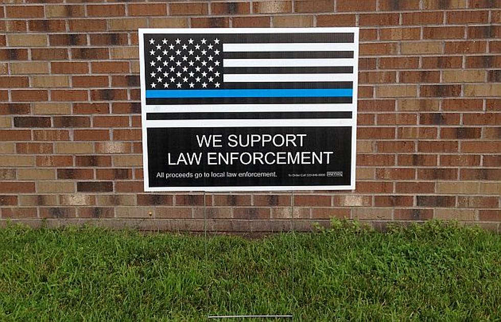 UPDATE: A Central Minnesota Sign Maker Offers Signs Of Support For Law Enforcement