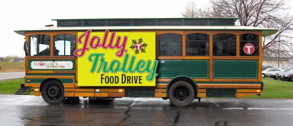 Jolley Trolley Food Drive Passes $2,000 and 2000 Pounds