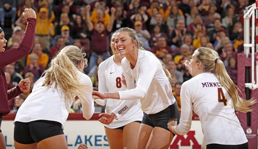 Gopher Volleyball Team Advances To Sweet 16