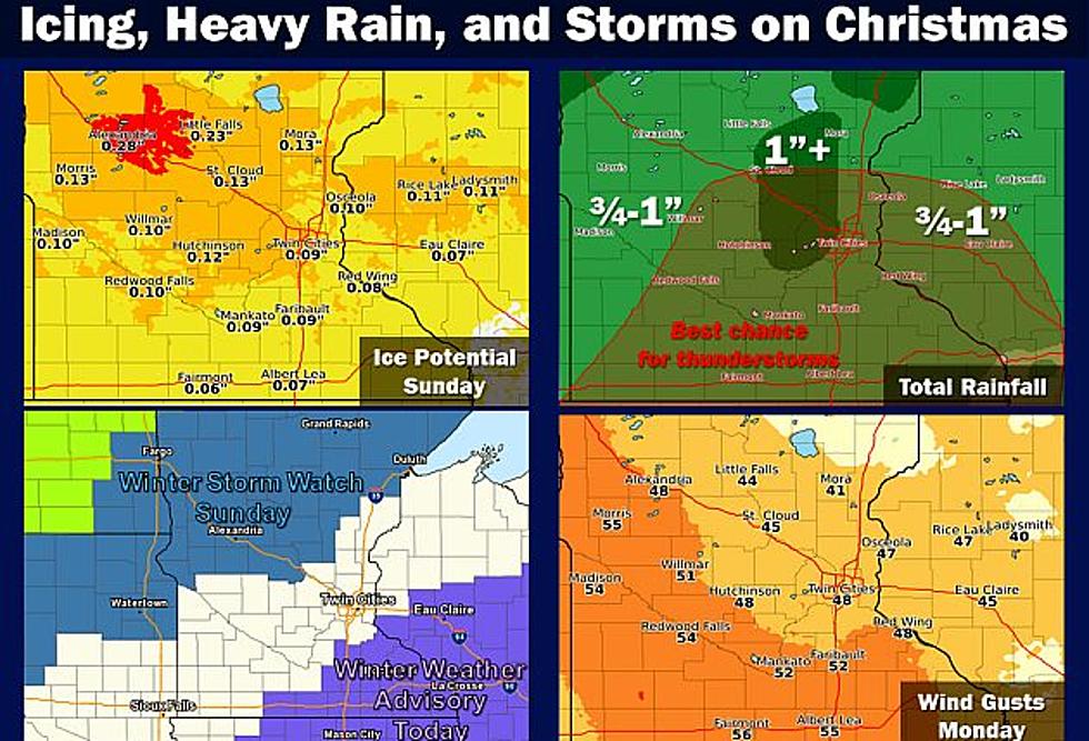 Winter Storm Watch Issued For Christmas Day In Stearns, Benton Counties