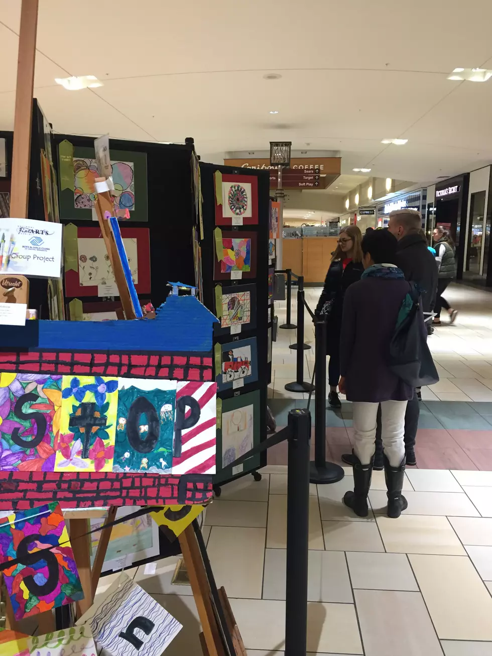 The 2017 Fine Arts Exhibit On Display At Crossroads Shopping Center