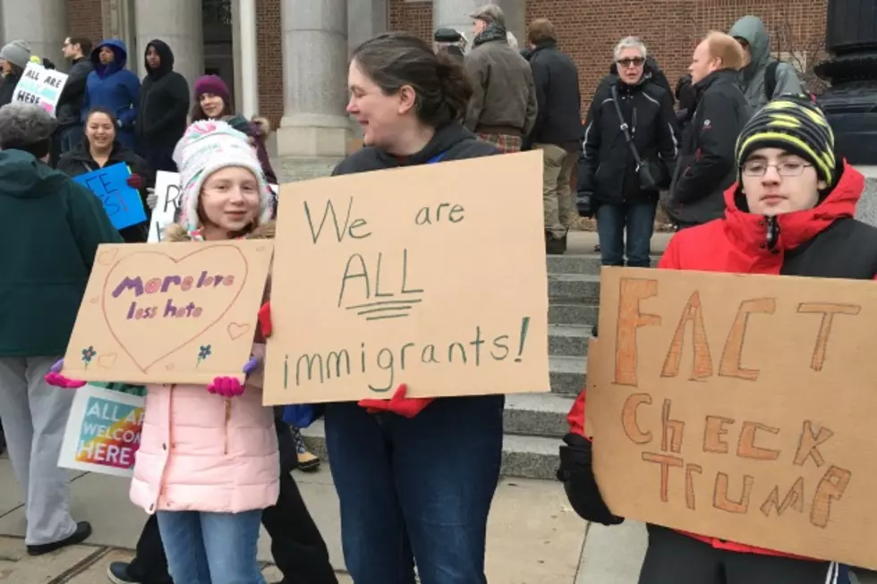 St. Cloud Residents Protest President Trump's Travel Ban [VIDEO]