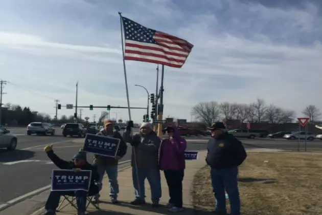 St. Cloud Area Residents Show Up To Support President Trump