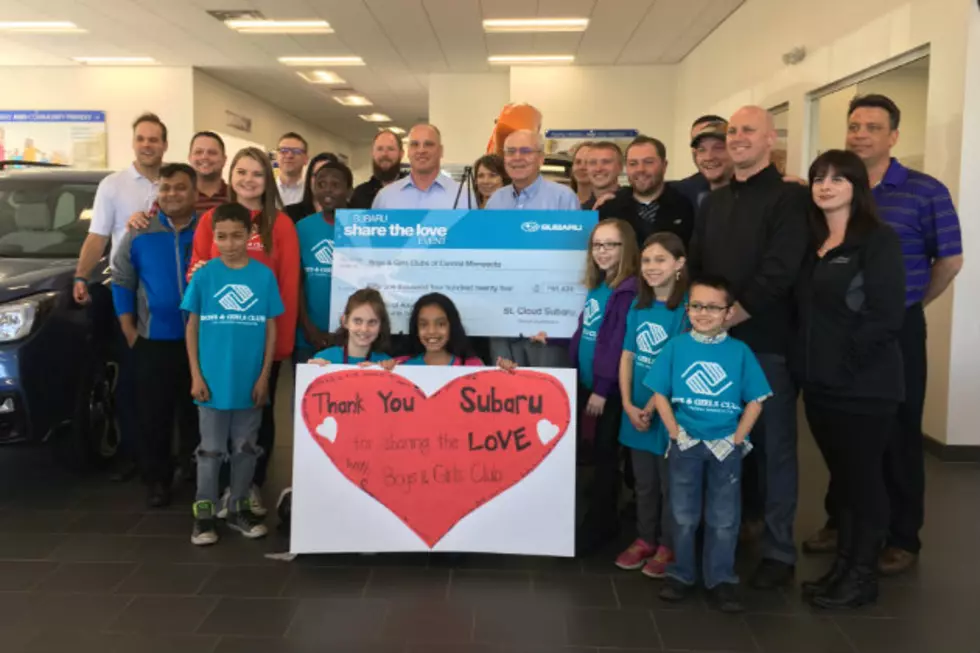 St. Cloud Subaru Donates 51K to Boys and Girls Club