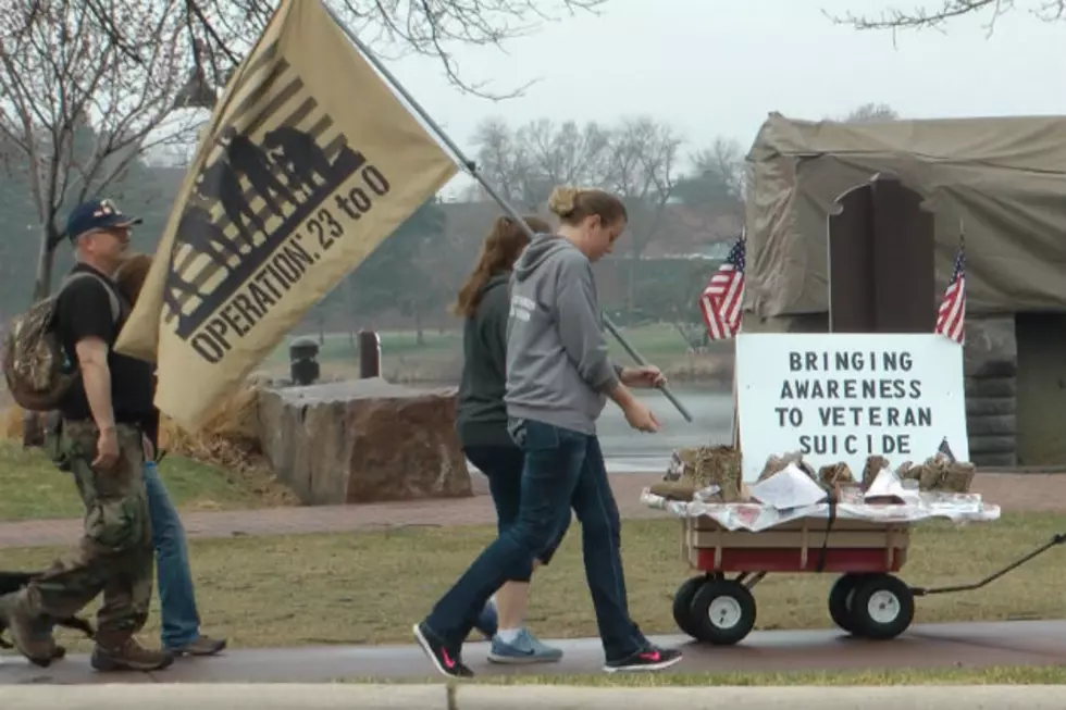 Ruck Brings Awareness of Veteran Suicide To St. Cloud [VIDEO]