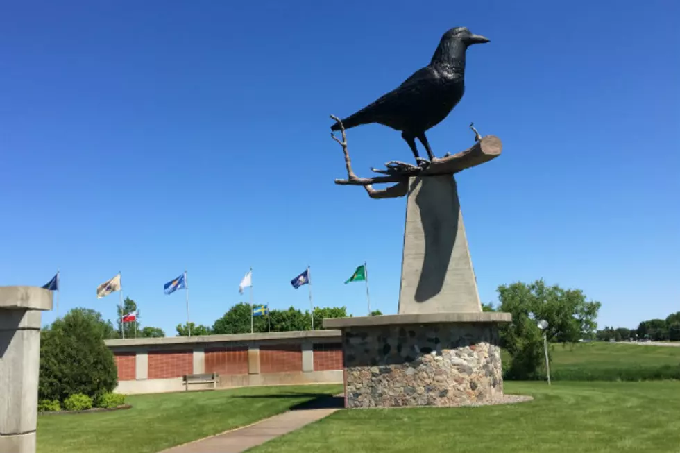 Home Town Spotlight: Belgrade’s Giant Crow Stands Watch Over Community [VIDEO]