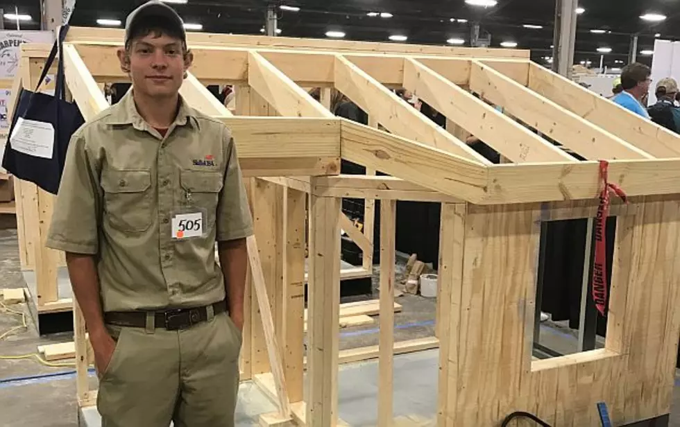 Freeport Man Takes 2nd at National Carpentry Competition
