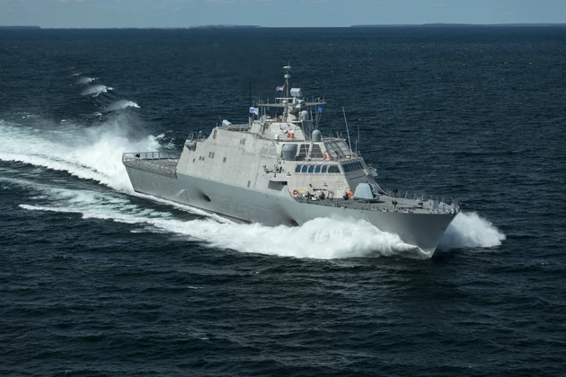 New, Cutting Edge Combat Ship Named for the Twin Cities [GALLERY]