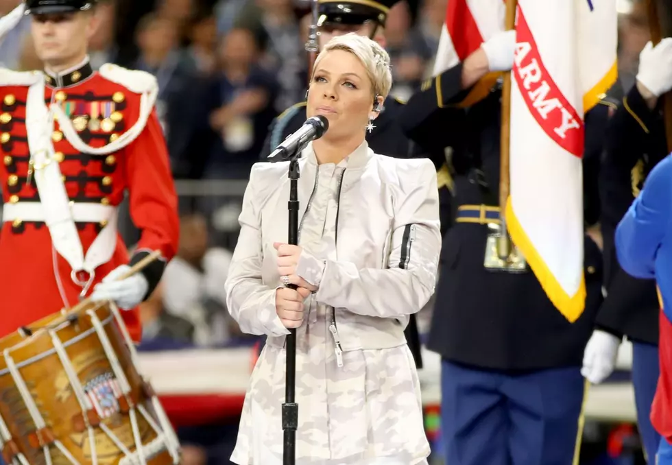 Odom, Pink Give Pre-Game Performances At Game