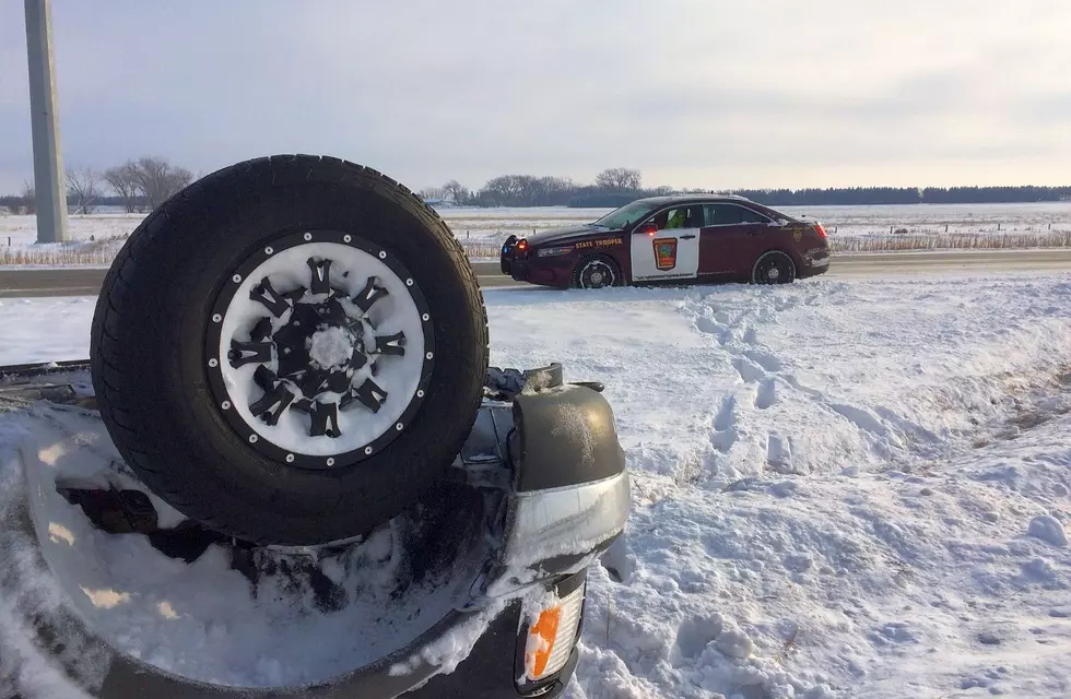 Maple Grove Man Hurt in Rollover Crash