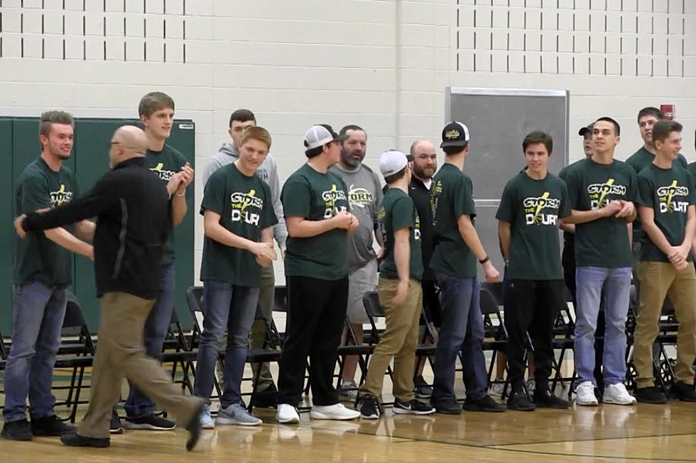 Sauk Rapids-Rice Send Off State Bound Basketball Team