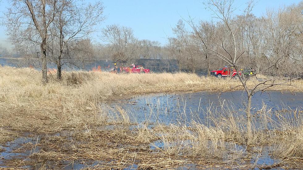 Six Area Departments Fight St. Cloud Grass Fire