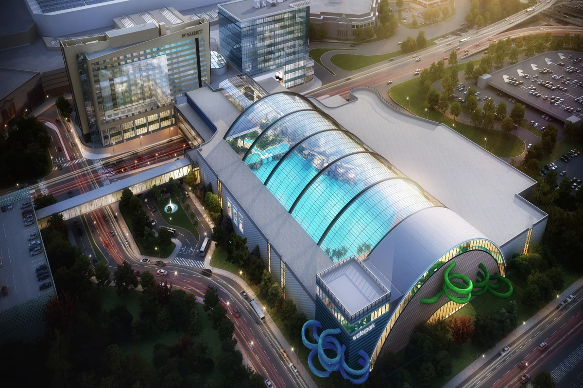 Mall of America's New Water Park Plans Revealed