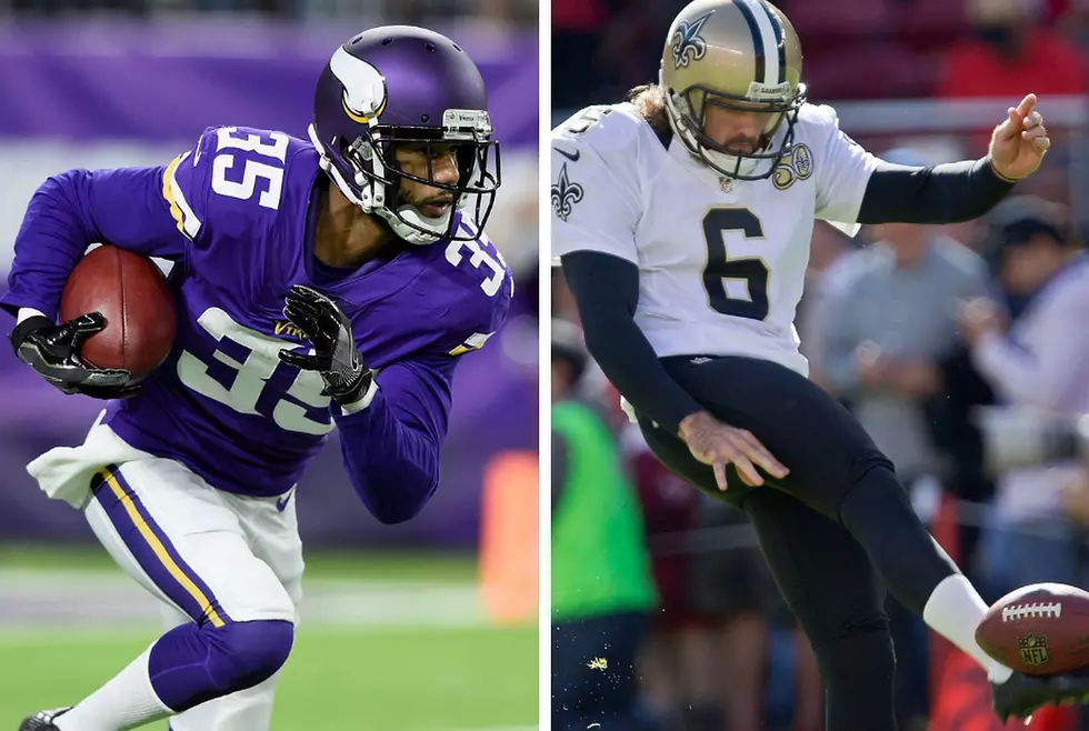 Vikings, Saints Players Team-Up For Charity