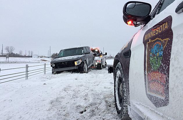 State Patrol Responds to 134 Crashes on Minnesota Roads