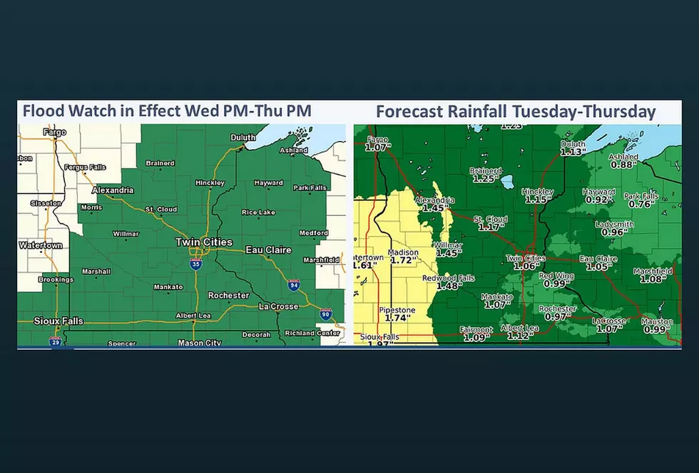 Heavy Rain on the Way for Much of Minnesota