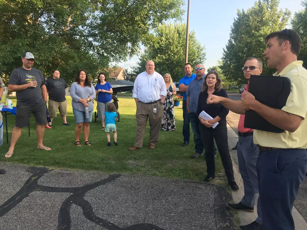 Sartell Residents, Officials Hit the Streets To Talk Safety