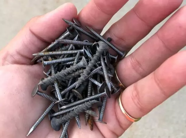 Screws and Nails Scattered on Sherburne County Roads