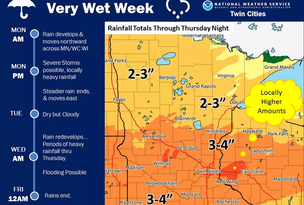 Storms Monday, Wet Weather to Start the Week