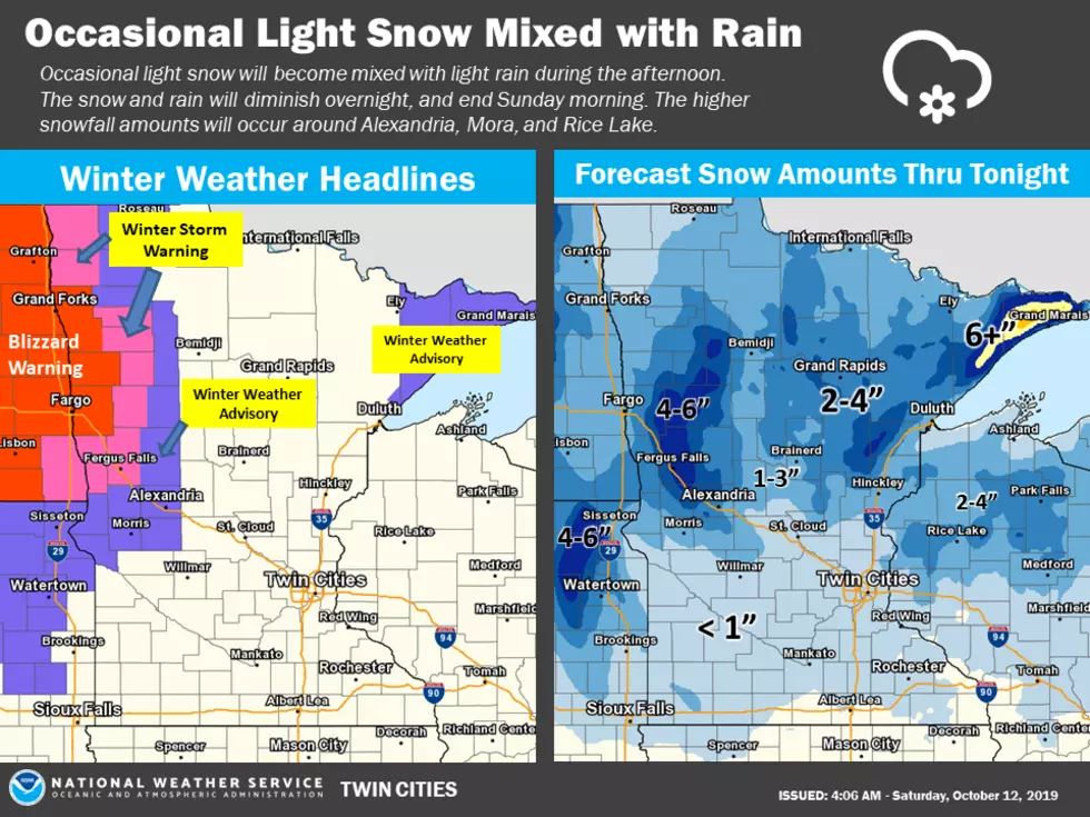 More Snow Likely on Saturday for Upper Midwest