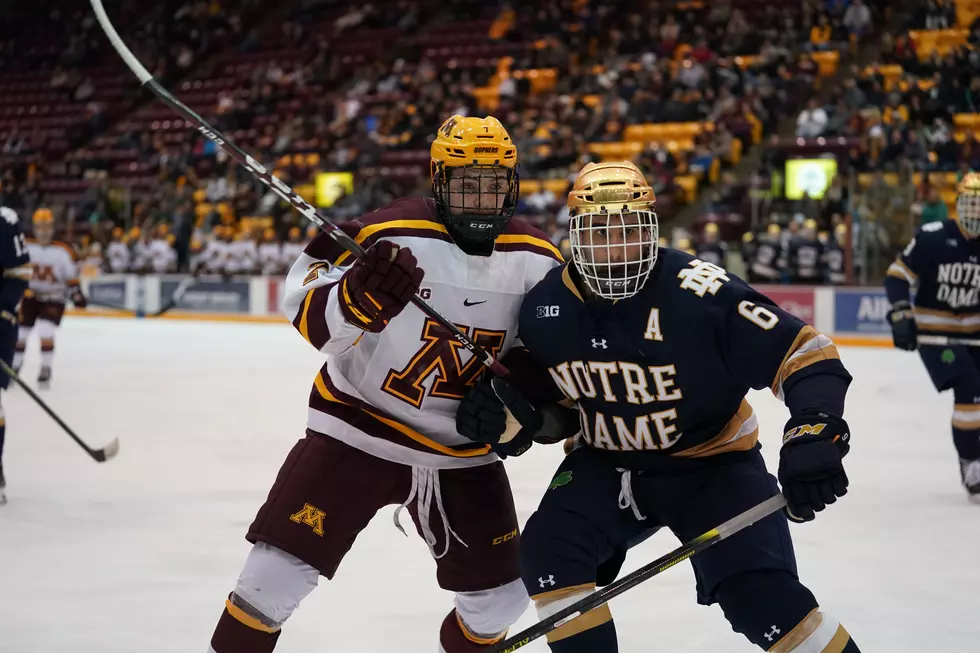 Gophers Fall in Finale Against Notre Dame