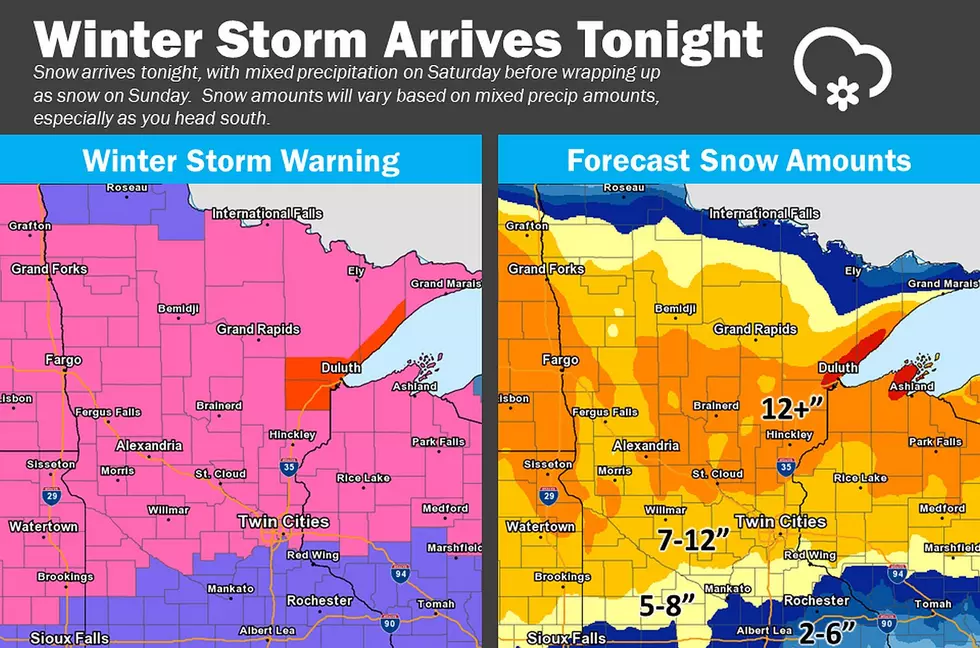 Winter Storm Warning This Weekend