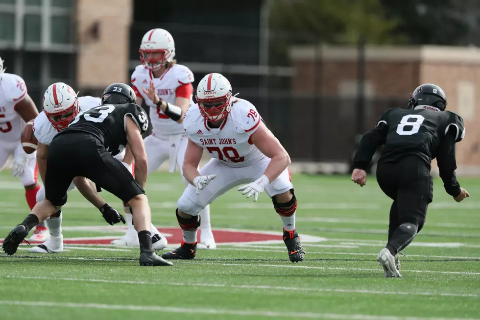 Former SJU Football Player Hopes to Hear Name Called in NFL Draft