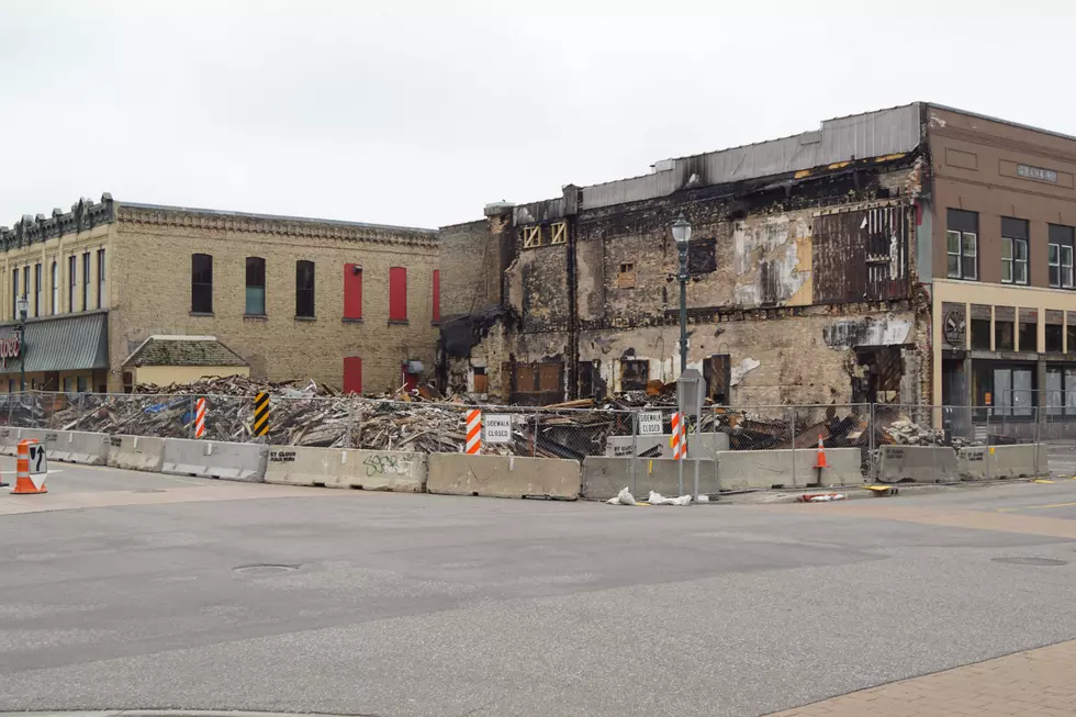 Debris from Press Bar to be Removed from Street, Sidewalk