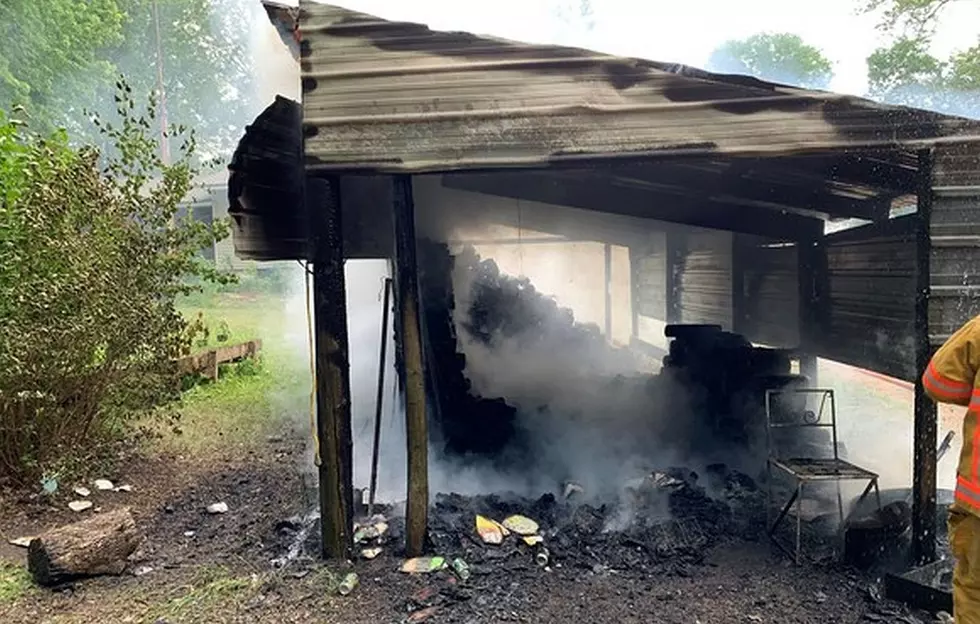 Woodshed in Rural Paynesville Damaged in Fire