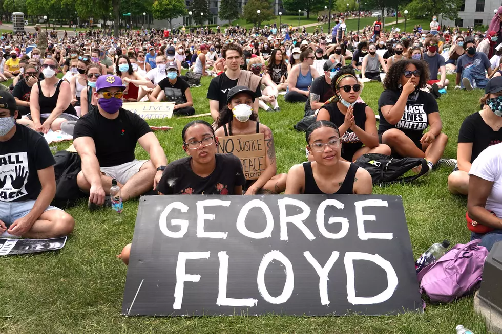 Peaceful Marches Contract Recent Violence Over Floyd&#8217;s Death