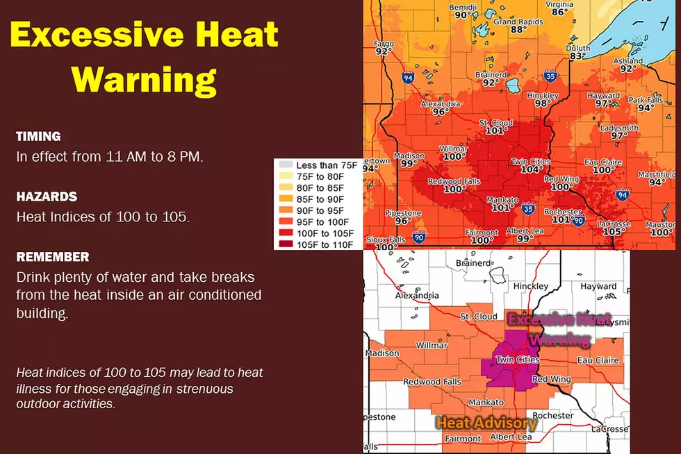Heat Advisory Then Chance for Strong Storms