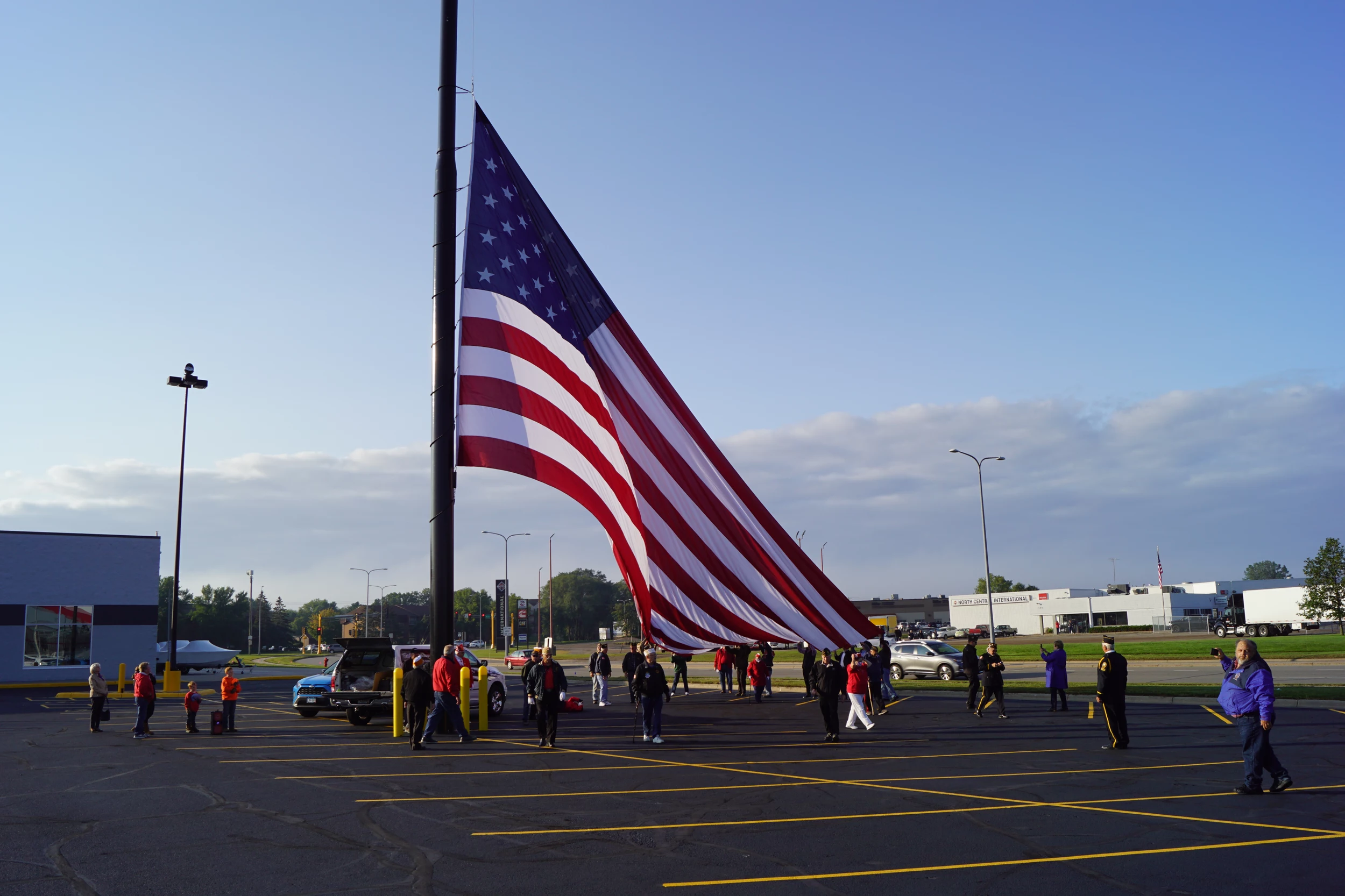 Halfstaff Flags AM 1240 WJON