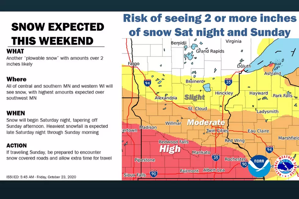 Another Round of Snow Possible Saturday Night, Sunday