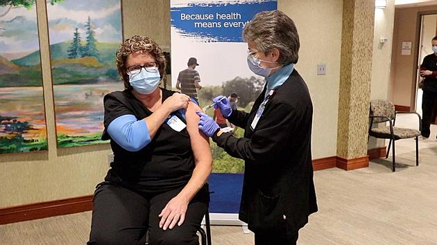 CentraCare Frontline Workers Receive First Doses of COVID-19 Vaccine [VIDEO]