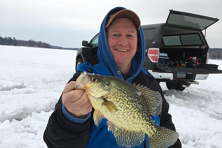 When ice fishing, don't ignore weather, because it can impact results