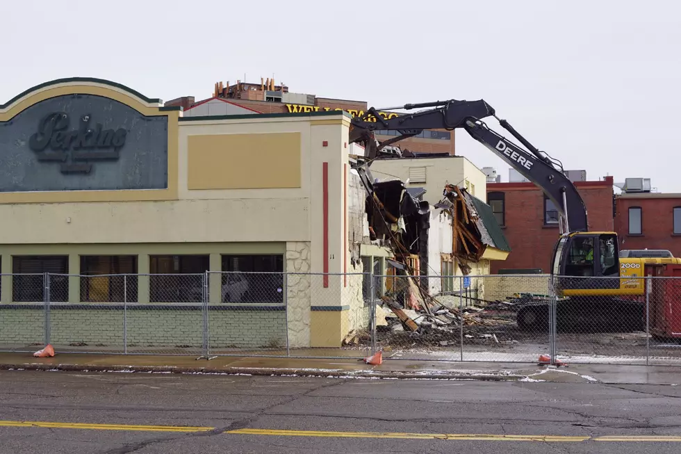Former Perkins Building Coming Down, Site’s Future Unknown