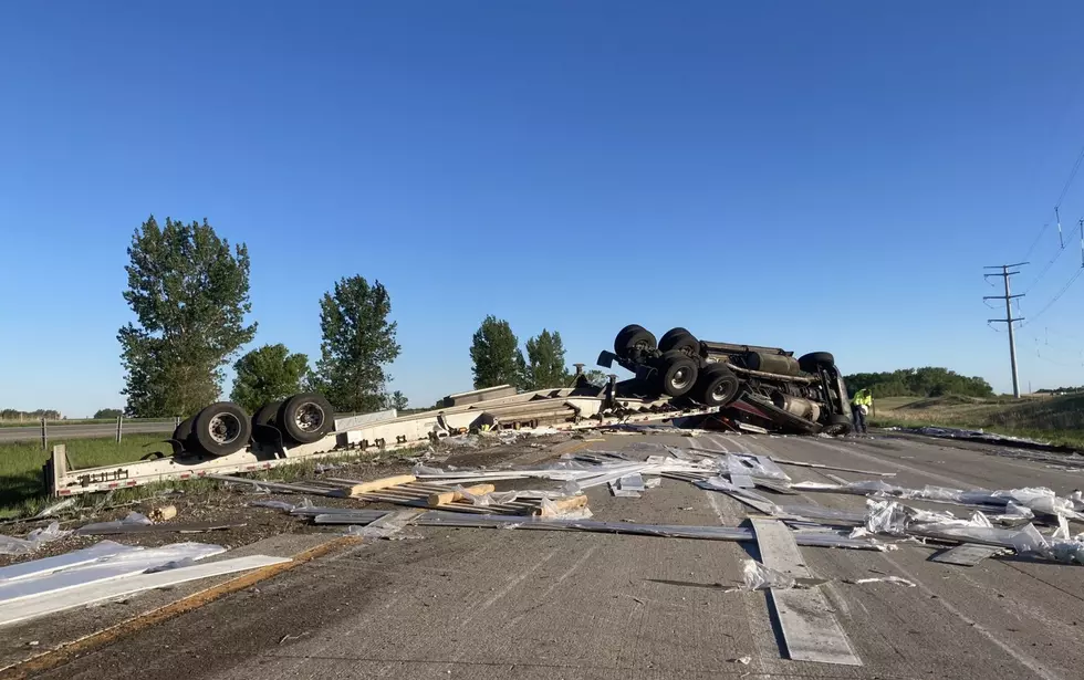 UPDATE: Westbound I-94 Open Following Semi Crash By Fregus Falls