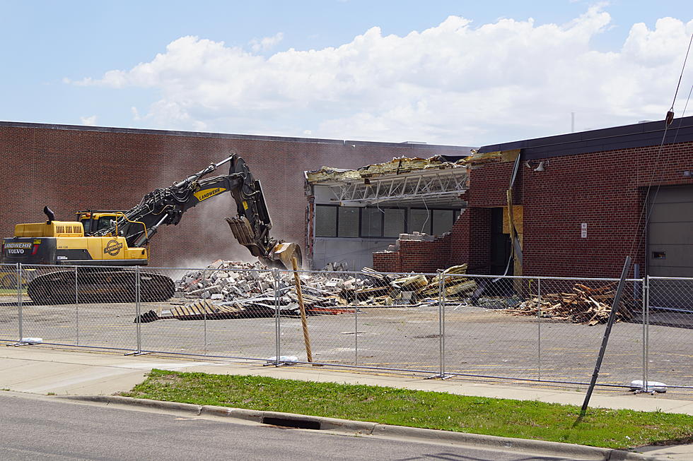 Demolition Begins On West Wing of Former Tech High School