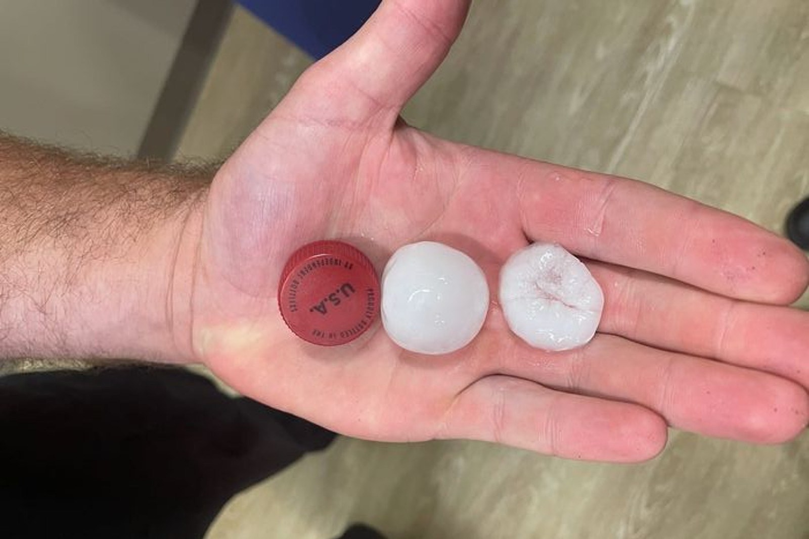 MN Storms Bring Tornado, GolfBall Sized Hail