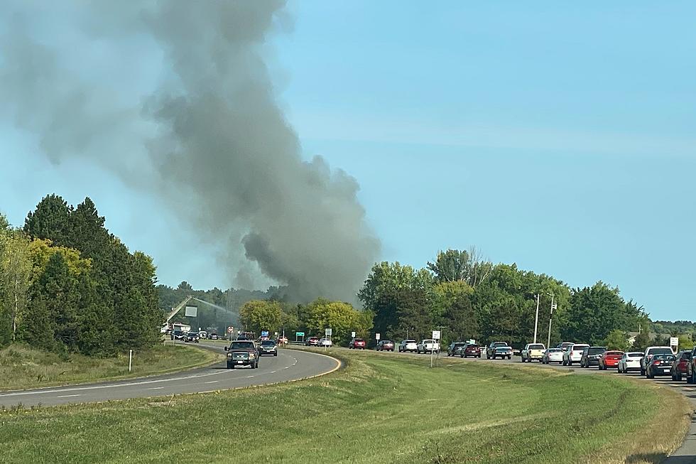 Fire at King&#8217;s Inn Prompts Lane Closure on Highway 10 [PHOTOS]