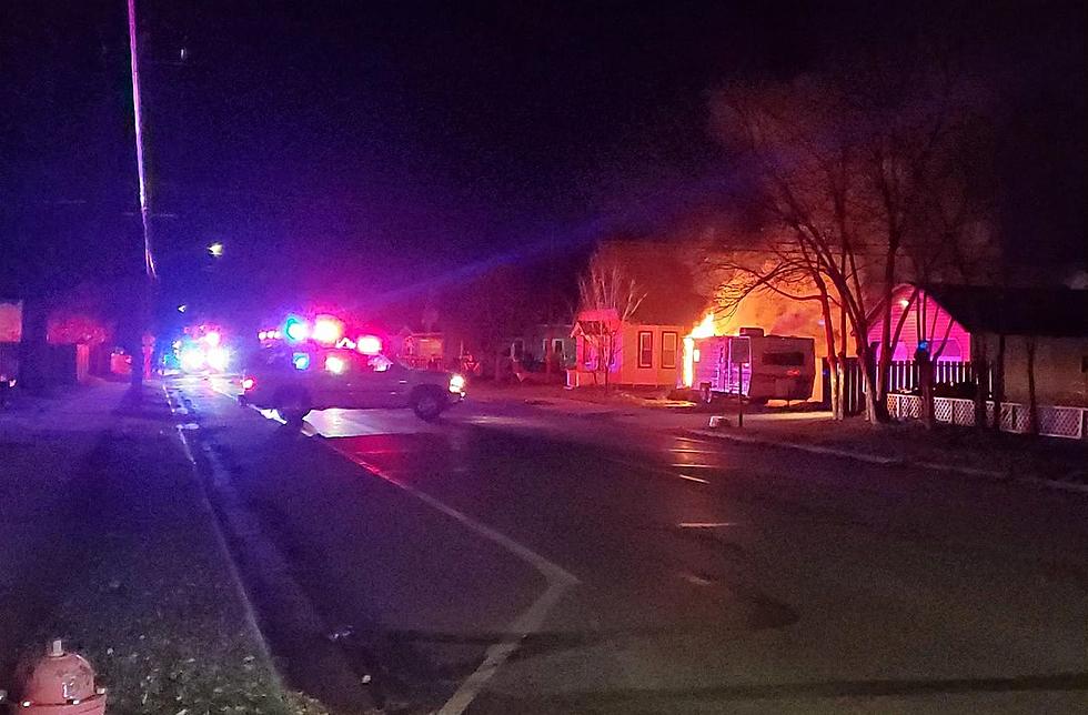 Camper Destroyed in Fire in North St. Cloud