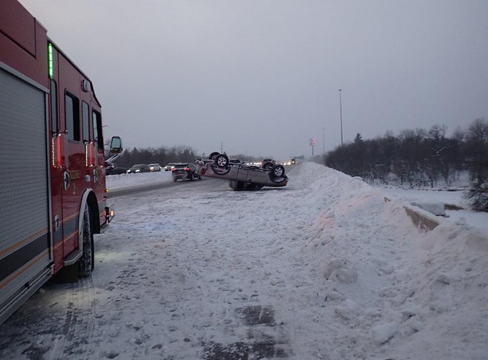 State Patrol: Over 700 Crashes, Spinouts in Latest Snowstorm