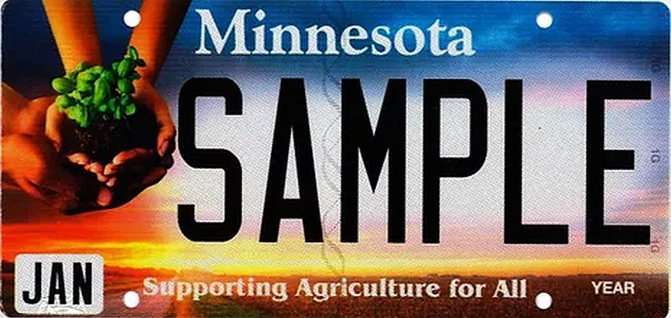 MN License Plate Benefitting FFA, 4H Clubs